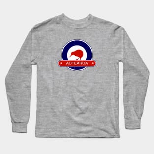 Aotearoa Air Force Roundel RNZAF Long Sleeve T-Shirt